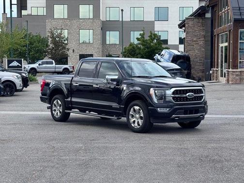 Agate Black Metallic 2021 Ford F-150 Platinum