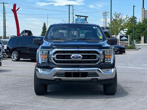Agate Black Metallic 2022 Ford F-150 XLT