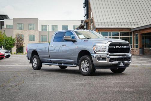 Billet Silver Metallic Clearcoat 2020 RAM 3500 Big Horn Crew Cab 4x4 8' Box