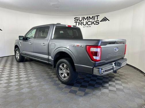 Carbonized Gray Metallic 2022 Ford F-150 Lariat