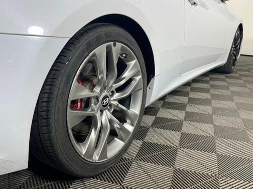 Casablanca White 2015 Hyundai Genesis Coupe 3.8 Ultimate