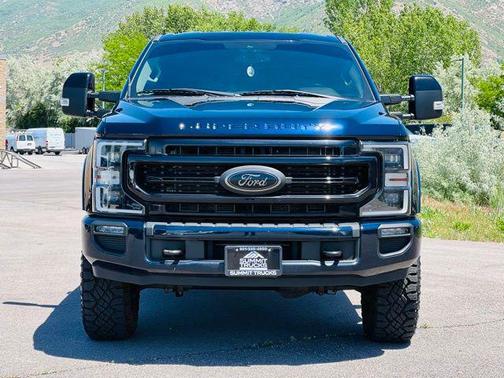 Blue Metallic 2021 Ford F-350 Lariat