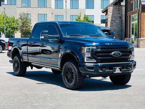 Blue Metallic 2021 Ford F-350 Lariat