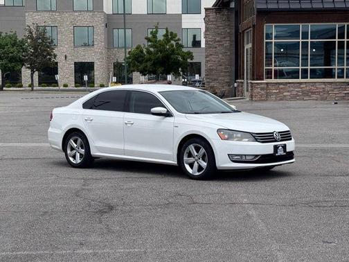 Candy White 2015 Volkswagen Passat 1.8T Limited Edition