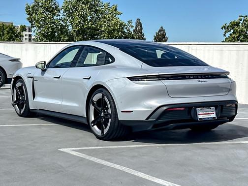 Ice Grey Metallic 2026 Porsche Taycan 4