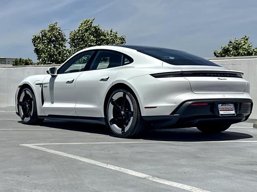 White 2026 Porsche Taycan 4