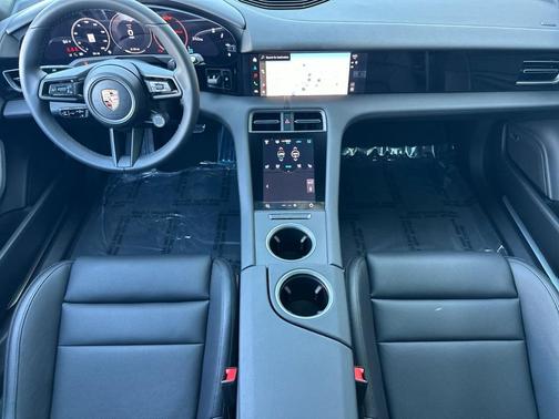 White 2026 Porsche Taycan 4