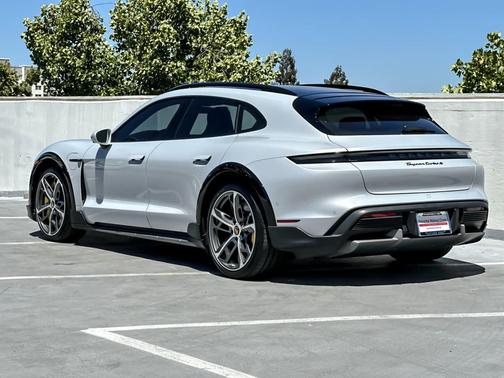 Ice Grey Metallic 2024 Porsche Taycan Turbo S