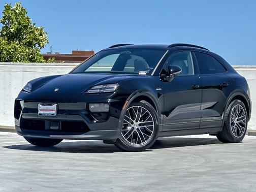 Black 2025 Porsche Macan Macan Electric