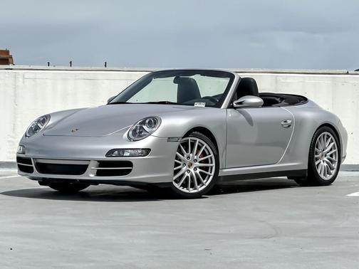 Arctic Silver Metallic 2006 Porsche 911 911 Carrera Cabriolet