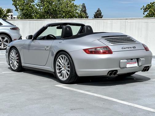 Arctic Silver Metallic 2006 Porsche 911 911 Carrera Cabriolet