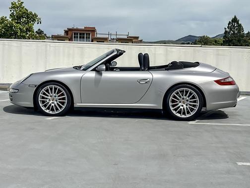 Arctic Silver Metallic 2006 Porsche 911 911 Carrera Cabriolet