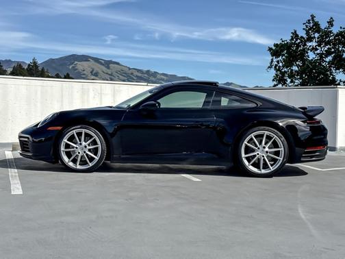 Black 2020 Porsche 911 Carrera