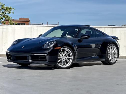 Black 2020 Porsche 911 Carrera