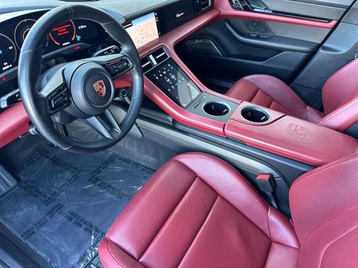 Black 2020 Porsche Taycan Turbo S