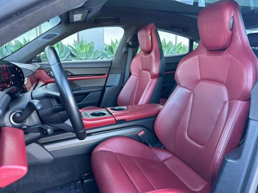 Black 2020 Porsche Taycan Turbo S