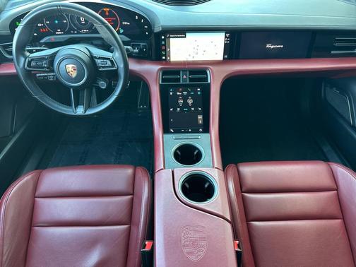 Black 2020 Porsche Taycan Turbo S