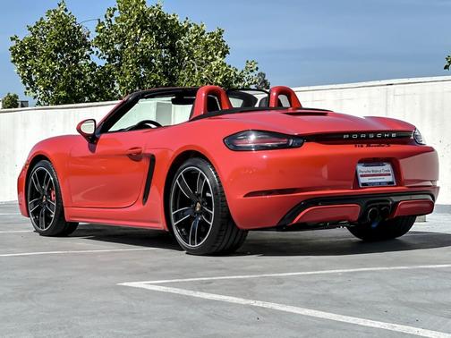 Guards Red 2023 Porsche 718 Boxster S