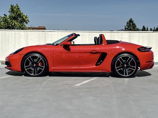 Guards Red 2023 Porsche 718 Boxster S