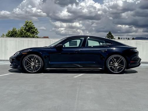 JET BLACK 2026 Porsche Taycan Black Edition