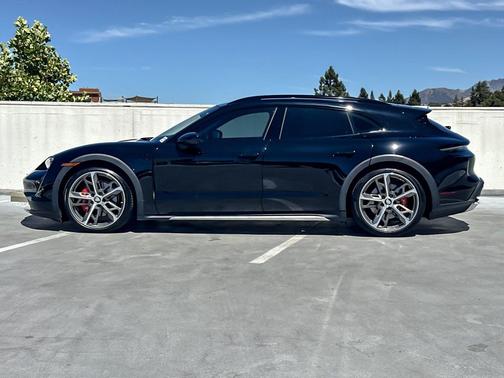 Black 2023 Porsche Taycan 4S
