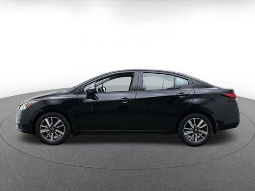 Black 2025 Nissan Versa 1.6 SV