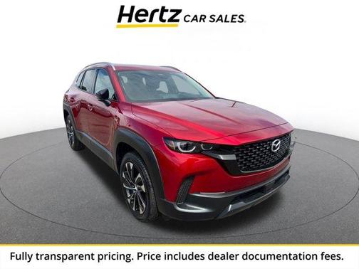 Soul Red Crystal Metallic 2025 Mazda CX-50 Hybrid PREMIUM PLUS PACKAGE