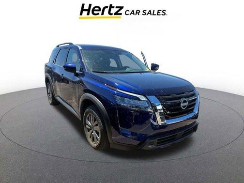 Deep Ocean Blue 2025 Nissan Pathfinder SV