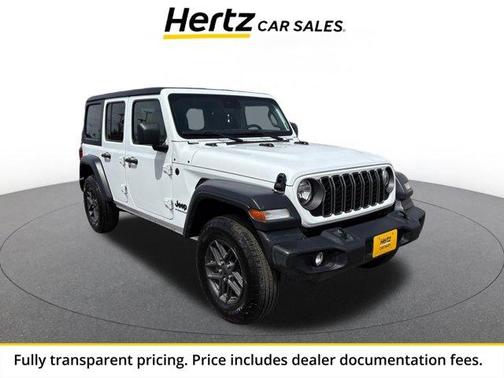 Bright White Clearcoat 2025 Jeep Wrangler Sport