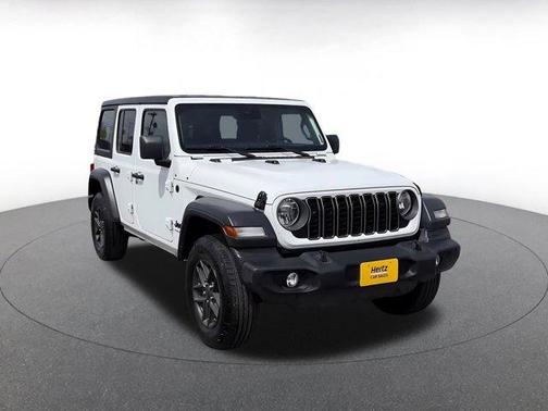 Bright White Clearcoat 2025 Jeep Wrangler Sport