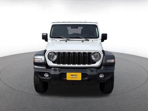 Bright White Clearcoat 2025 Jeep Wrangler Sport