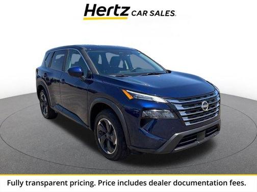 Deep Ocean Blue 2025 Nissan Rogue SV