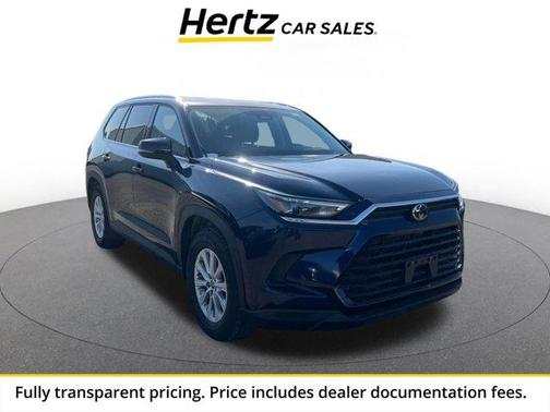 Blue 2025 Toyota Grand Highlander XLE