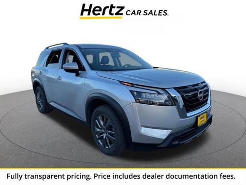 Brilliant Silver Metallic 2025 Nissan Pathfinder SV