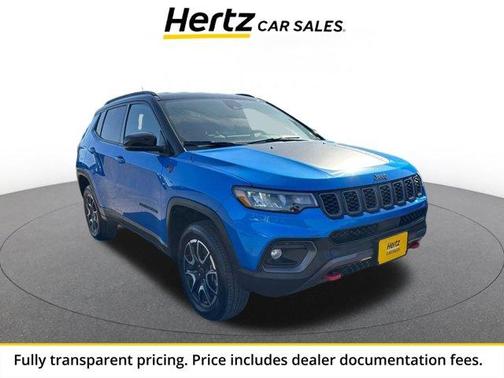 Hydro Blue Pearlcoat 2025 Jeep Compass Trailhawk