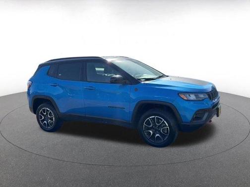 Hydro Blue Pearlcoat 2025 Jeep Compass Trailhawk