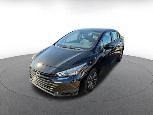 Black 2025 Nissan Versa 1.6 SV