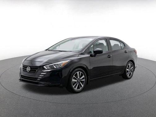 Black 2025 Nissan Versa 1.6 SV