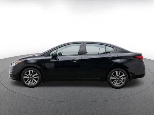 Black 2025 Nissan Versa 1.6 SV