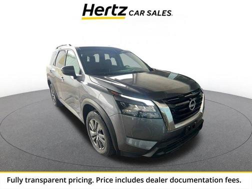 Gun Metallic 2025 Nissan Pathfinder SV