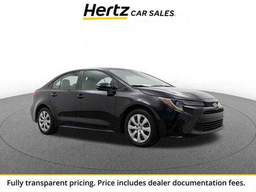 Black 2025 Toyota Corolla LE