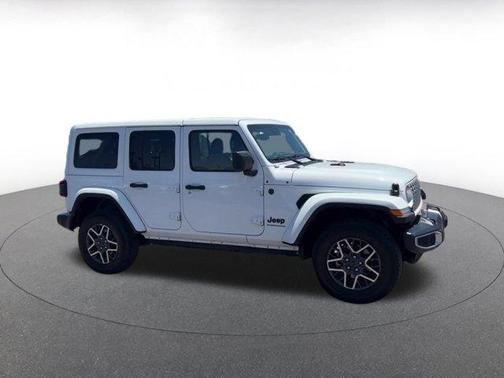 Bright White Clearcoat 2025 Jeep Wrangler Sahara
