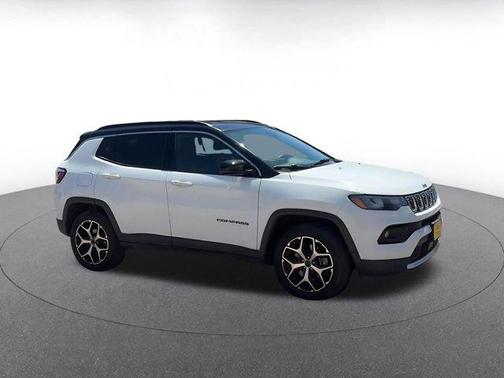 Bright White Clearcoat 2025 Jeep Compass Limited