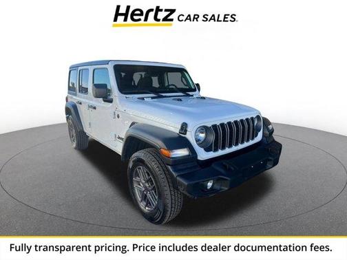 Bright White Clearcoat 2025 Jeep Wrangler Sport