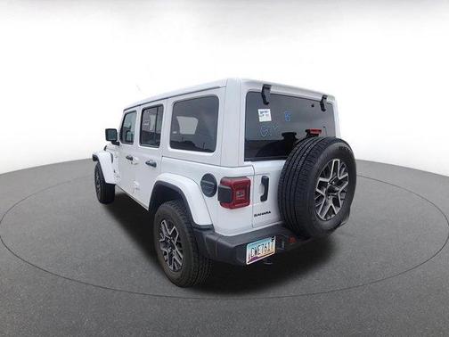 Bright White Clearcoat 2025 Jeep Wrangler Sahara