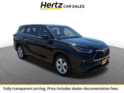 Black 2025 Toyota Highlander LE