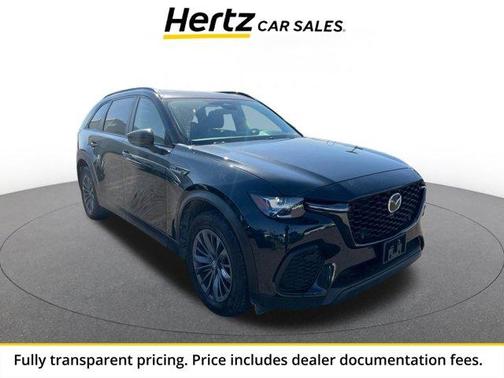 Jet Black Mica 2025 Mazda CX-70 PF