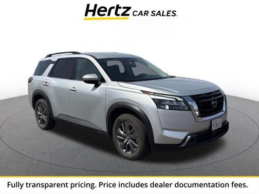 Brilliant Silver Metallic 2025 Nissan Pathfinder SV