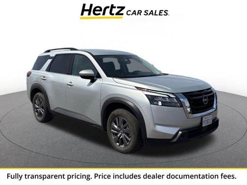 Brilliant Silver Metallic 2025 Nissan Pathfinder SV
