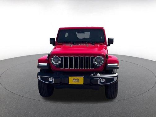 Firecracker Red Clearcoat 2025 Jeep Wrangler Sahara